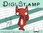 Digitaler Stempel, Digi Stamp Eichhörnchen, 2 Versionen: Outlines, in Farbe