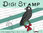 Digitaler Stempel, Digi Stamp Rabe mit Kranz, 2 Versionen: Outlines, in Farbe