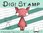 Digitaler Stempel, Digi Stamp Schwein, 2 Versionen: Outlines, in Farbe