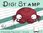 Digitaler Stempel, Digi Stamp Krebs (Sternzeichen), 2 Versionen: Outlines, in Farbe