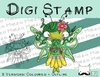 Digitaler Stempel, Digi Stamp Frühlingsfee, 2 Versionen: Outlines, in Farbe