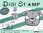 Luftballon-Tier Digi Stamp Hund, 2 Versionen: Outlines, in Farbe