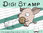 Digitaler Stempel, Digi Stamp Silvesterschwein mit Glückspfennig, 2 Versionen: Outlines, in Farbe